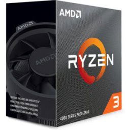 AMD Procesador Ryzen 3 4100 4-Core (3.8GHz-4.0GHz) 6MB AM4