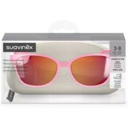 Suavinex Gafas de sol polarizadas rosas 3-8 años