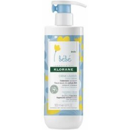 Klorane Crema limpiadora nutritiva para bebés 500mL