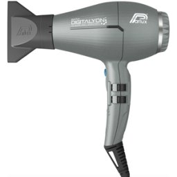 Parlux DIGITALYON Secador de pelo Ionizador de aire Tech [Enchufe europeo] 1 un. Glitter Grey