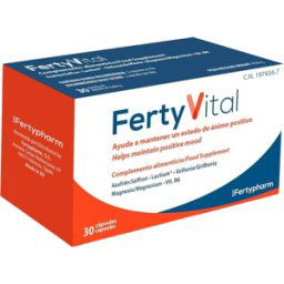 FertyBiotic Fertyvital Complemento alimenticio Estado de ánimo positivo 30 caps.