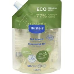 Mustela Gel limpiador bio 400mL Recarga