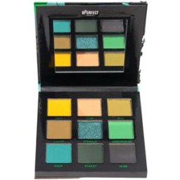 Bperfect Brújula de la creatividad - Colección de sombras cuádruples - Paleta de sombras de ojos 110g East Emeralds