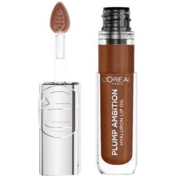 L'Oréal Paris Paradise Plump Ambition Aceite labial con hialurón Acabado brillante 5mL La Nuit Sparkle 510