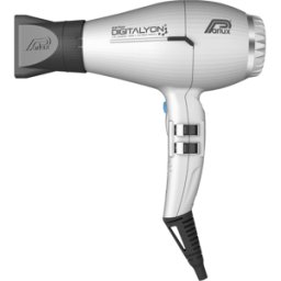Parlux DIGITALYON Secador de pelo Ionizador de aire Tech [Enchufe europeo] 1 un. Silver