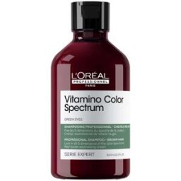 L'Oréal Professionnel Serie Expert Vitamino Color Champú Spectrum Tintes Verdes Protección Cabello Castaño 300mL