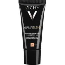Vichy Dermablend Base de maquillaje fluida correctora SPF28 de alta cobertura 30mL 25 Nude