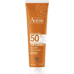Avène Protección solar muy alta Body Loción invisible SPF50 para pieles sensibles 100mL SPF50
