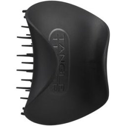 Tangle Teezer Cepillo exfoliante y masajeador del cuero cabelludo 1 un. Onyx Black