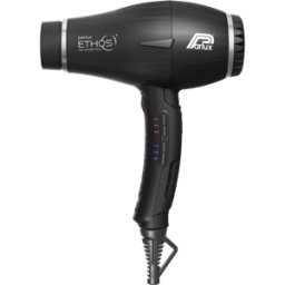 Parlux ETHOS Secador de pelo Ionizador de aire Tech [Enchufe europeo] 1 un. Black