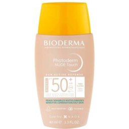 Bioderma Photoderm Nude Touch SPF50 Mineral Tinte Sunpantalla 40mL Very Light SPF50+