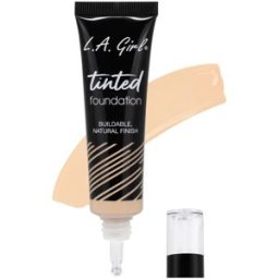 L.A. Girl Tinted Foundation Buildable, Natural Finish 30mL Nude