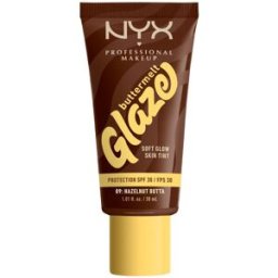 NYX Professional Makeup Buttermelt Glaze Soft Glow Skin Tint SPF30 Tonos Flexibles 30mL 09 Hazelnut Butta SPF30