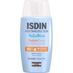 Isdin Fotoprotector Pediatría Fusión Fluido Mineral Bebé 50mL