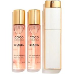 Chanel Coco Agua de Perfume Mademoiselle Fragance 3x20mL