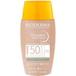 Bioderma Photoderm Nude Touch SPF50 Mineral Tinte Sunpantalla 40mL Golden SPF50+