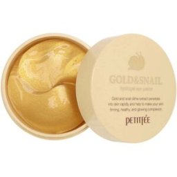 Petitfée Parche ocular de hidrogel de oro y caracol para reducir las ojeras 60 un.
