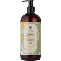 HairTry Champú limpiador antiseborreico para cuero cabelludo propenso a la grasa y el encrespamiento 500mL