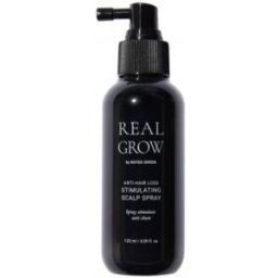 Rated Green Real Grow Spray estimulante anticaída para el cuero cabelludo - Cabello fino 120mL