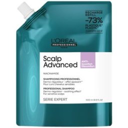 L'Oréal Professionnel Serie Expert Cuero Cabelludo Champú Dermo-Regulador Avanzado Cuero Cabelludo Sensible 500mL Recarga