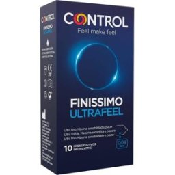 CONTROL Adapta Preservativos Finissimo Ultrafeel 10uds