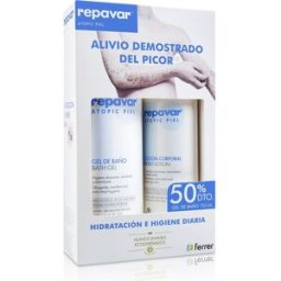 REPAVAR Pack Atopic Piel Gel de Baño 750ml + Loción Corporal 500ml