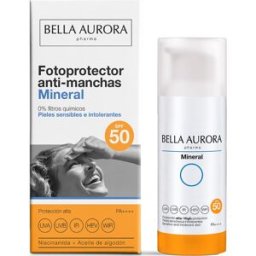Bella Aurora Mineral 0% Protector Solar Facial Anti-Manchas SPF50 50ml