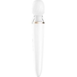 SATISFYER Double Wand-Er Vibrador Blanco 1ud