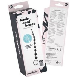 Crushious Cadena Anal de 10 Bolas Negra 1ud
