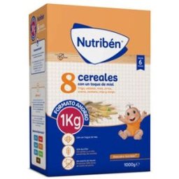 NUTRIBEN 8 Cereales y Miel 1Kg