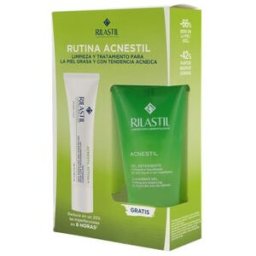 Rilastil Pack Acnestil Crema Attiva 40ml + Gel Limpiador 50ml