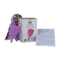 NINA KIKI Cup Copa Menstrual Talla L Lila 1ud