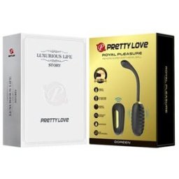Pretty love Doreen Huevo Vibrador Royal Pleasure Negro 1ud
