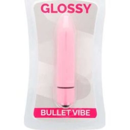 GLOSSY Thin Vibrador Rosa 1ud
