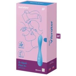 SATISFYER G Spot Flex 4+ Multi Vibrador Azul 1ud