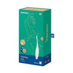 SATISFYER Twirling Joy Vibrador Blanco 1ud
