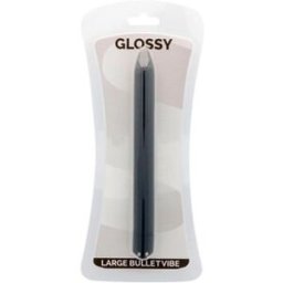 GLOSSY Slim Vibrador Negro 1ud