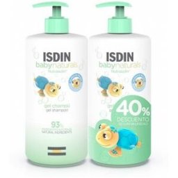 ISDIN Baby Naturals Gel Champú 2x400ml
