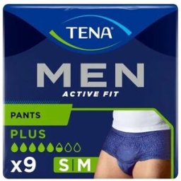 TENA Pantalones Hombre Active Fit S-M 9uds