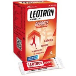 LEOTRON Deporte bucodispersables 20 sobres