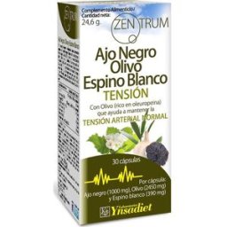 Zentrum Ajo Negro Olivo Espino Blanco Tensión 30 vcaps