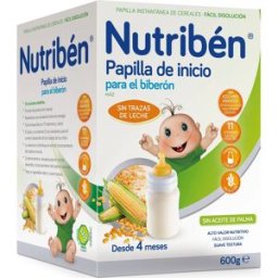 NUTRIBEN Nutribén® papilla inicio biberón sin gluten 600g
