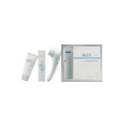 SKINLAB tratamiento intensivo exfoliante hidratante facial aplicador + exfoliante 60ml + crema hidratante 50ml