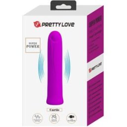 Pretty love Curtis Mini Vibrador Super Power Silicona Violet 1ud