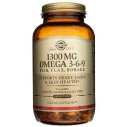 Solgar Omega 3-6-9 Pescado Lino y Borraja 120 perlas