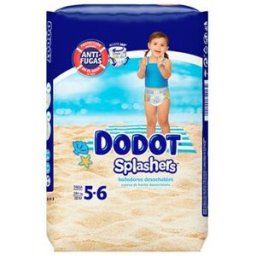 dodot Splashers Pañal Infantil T-5 12-15 Kg 10uds