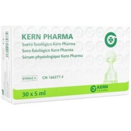 Kern Pharma suero fisiológico estéril monodosis 5ml X 30uds