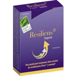 Cien por Cien Natural 100% Natural Resiliens Deporte 30 cápsulas