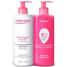 Topicrem Ultra-Hidratante Loción Corporal 2x500ml