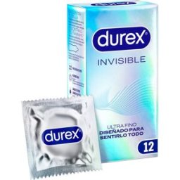 Durex Invisible Preservativos 12uds